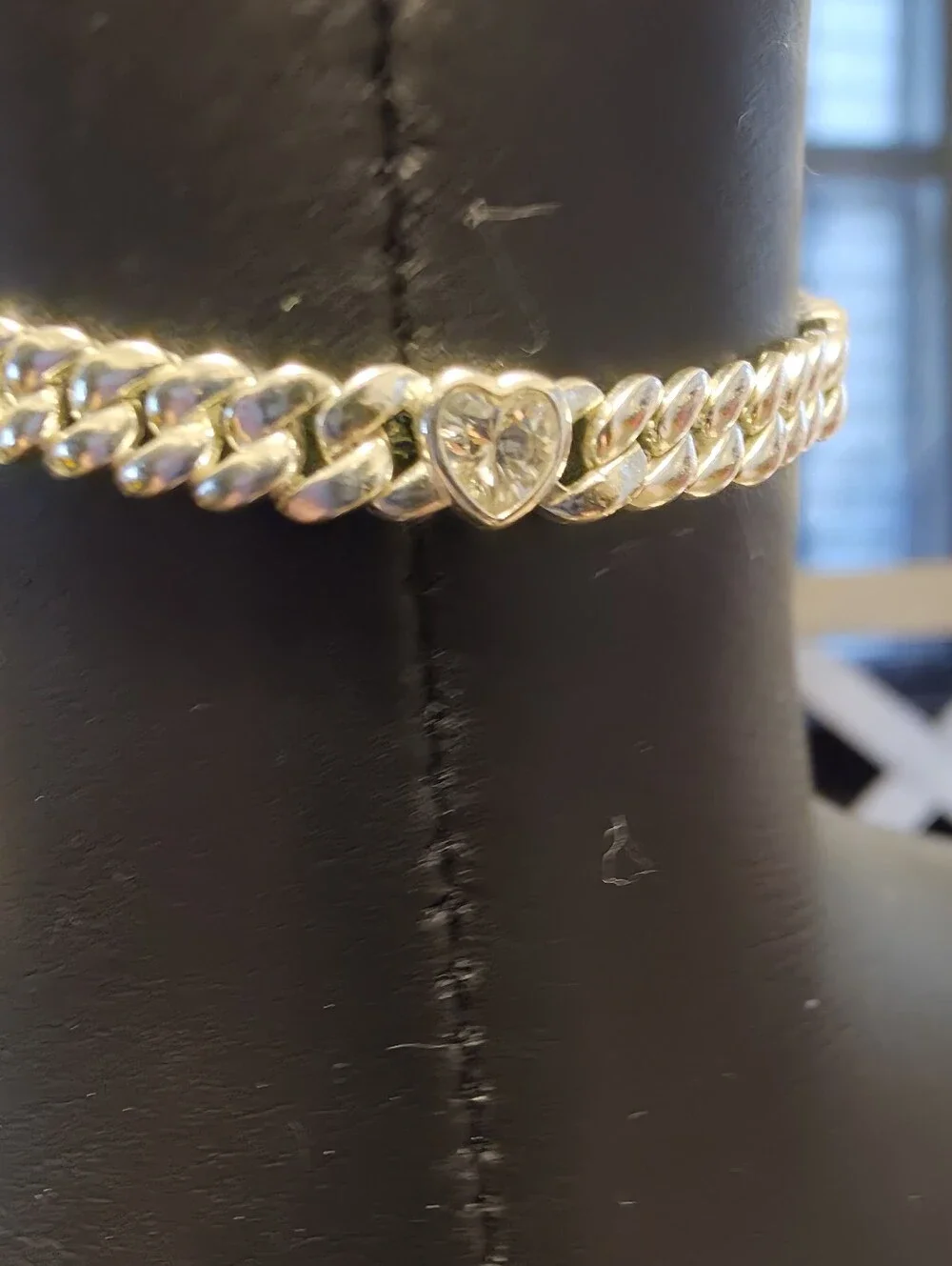 Pandora Heart Cuban Bracelet